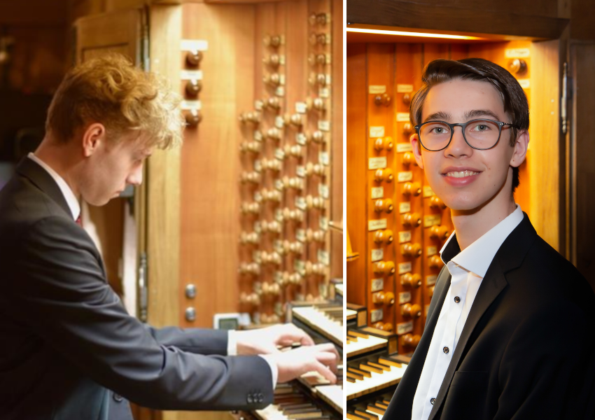 charel_julien_kathedral - Romantische Orgelmusik zu vier Händen vorgetragen von Charel Breisch und Julien Landers