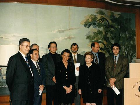 1996 Auszeichnung des Klenge Maarnicher Festivals