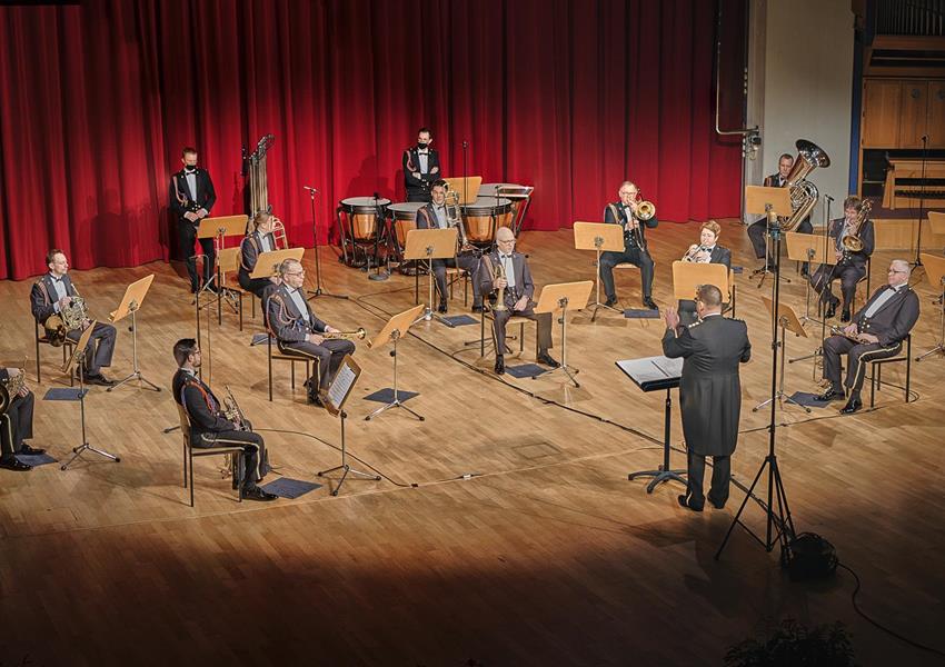 unbenannte - Blechbläser- und Perkussionsensemble  des Harmonieorchesters der Großherzoglichen Militärmusik